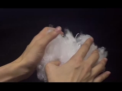 0.9D Virgin Hollow Fiber Fill 환경 친화적 32mm Psf