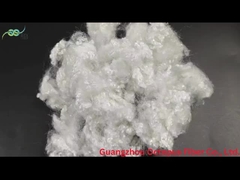 버진 중형 크림 플레임 억제성 비스코스 섬유 64mm 소음 격리판