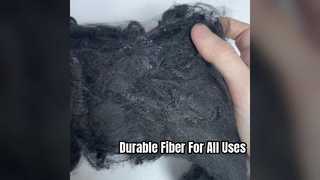 폴리프로필렌 섬유 3D*65mm 검정색