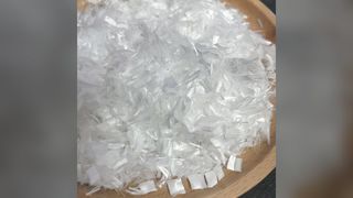 친환경 퇴비화 가능 단축 스테이플 섬유 1.4D 6MM, 무공해 생분해성 섬유