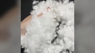 3D×60mm 온도 조절 에너지 저장 섬유, 17J 고인성 PCM 항온 섬유