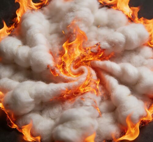 에 대한 최신 회사 뉴스 불에 저항하는 재활용 섬유의 사용 지침 및 구매 고려 사항