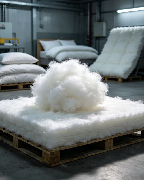 에 대한 최신 회사 뉴스 中空聚酯短纤维与低熔点聚酯纤维：混合优势、应用与生产指南