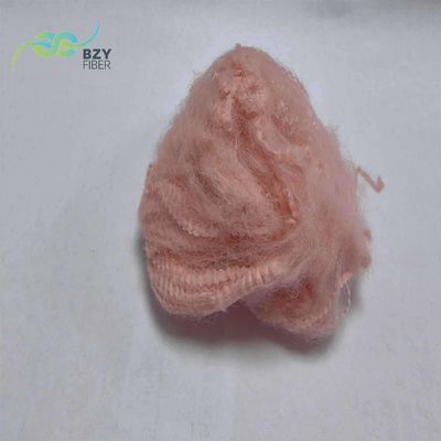 주문 환경 친화적 인 분홍색 폴리에스테르 스테이플 섬유 인위 폴리에스테르 섬유 채워 온라인 제품
