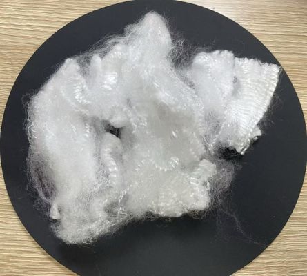 좋은 가격 폴리프로필렌 스테이플 섬유 6D × 100mm 자외선 저항성 흰색 온라인으로