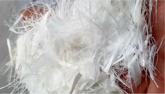 좋은 가격 폴리프로필렌 콘크리트 섬유 6-18MM ASTM 및 ICC 승인 온라인으로