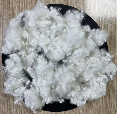 좋은 가격 재활용 된 홀 컨조게이트 폴리에스터 스테이플 파이버 실리콘화 7D 32mm 온라인으로