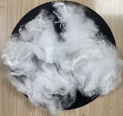 좋은 가격 AA 등급 염색 폴리프로필렌 스테이플 섬유 2.2D 40mm 백색 온라인으로