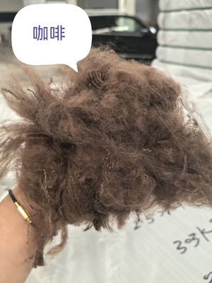 좋은 가격 재생 폴리에스터 스테이플 섬유 3D 51mm 논실리콘 처리 온라인으로