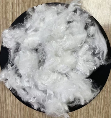 좋은 가격 버진 폴리에스터 스테이플 섬유 1.33dtex 38mm 백색 (에어 제트 방적용) 온라인으로