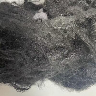 좋은 가격 산 및 알칼리 부식 방지 및 방수 내마모성 특성을 가진 검정색 3D*65mm 폴리프로필렌 스테이플 섬유 온라인으로