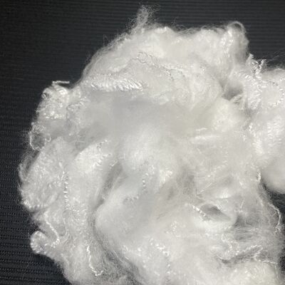 좋은 가격 필터 및 패딩 재료용 백색 폴리프로필렌 스테이플 섬유 2D×51mm 경량 및 내구성 온라인으로