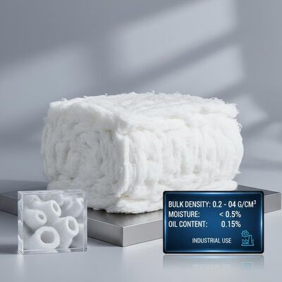 좋은 가격 폴리에스터 스테이플 파이버 0.02 ~ 0.04g/cm3 부피 밀도 0.5% 이하의 수분 함량 및 0.15%의 기름 함량 온라인으로