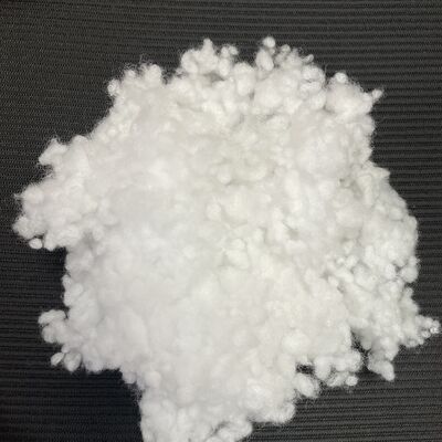 좋은 가격 프리미엄 느슨한 PCM 스테이플 섬유 2D * 30MM 피부 친화적 인 진주 목화 섬유 베개 및 매트리스 채용, 매끄러운 실리콘 처리 진주 목화 섬유 대량 생산 온라인으로